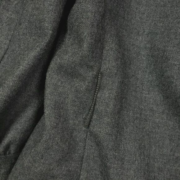 Banana Republic Blazer Jacket Women 8 Grey Wool Stretch Lined Career Business - Picture 5 of 12